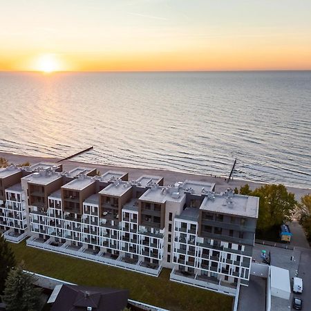 Apartament Kapitanski Z Widokiem Na Morze 4 Pietro - By Perlowa Przystan Rent Sianożęty Exteriér fotografie