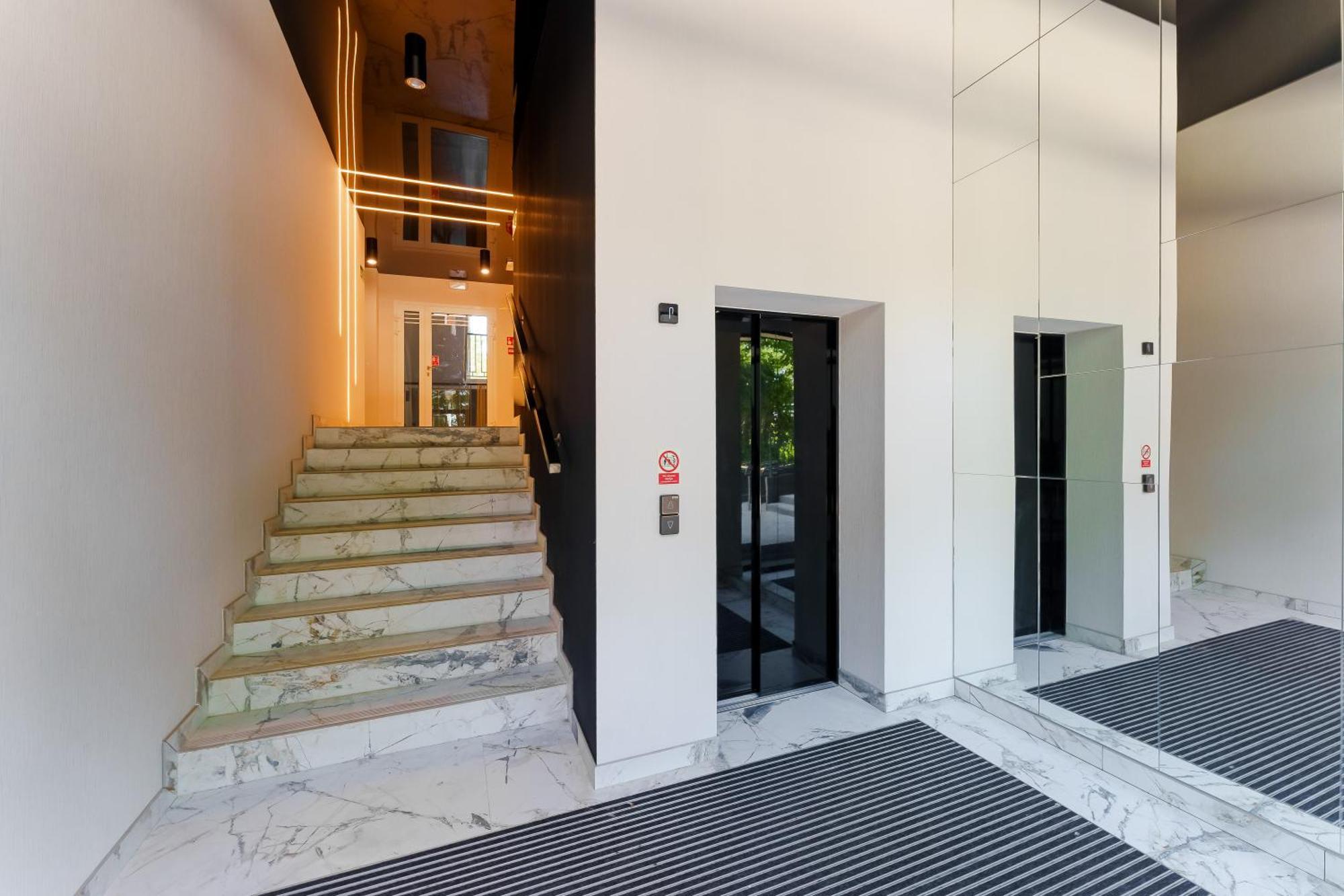 Apartament Kapitanski Z Widokiem Na Morze 4 Pietro - By Perlowa Przystan Rent Sianożęty Exteriér fotografie